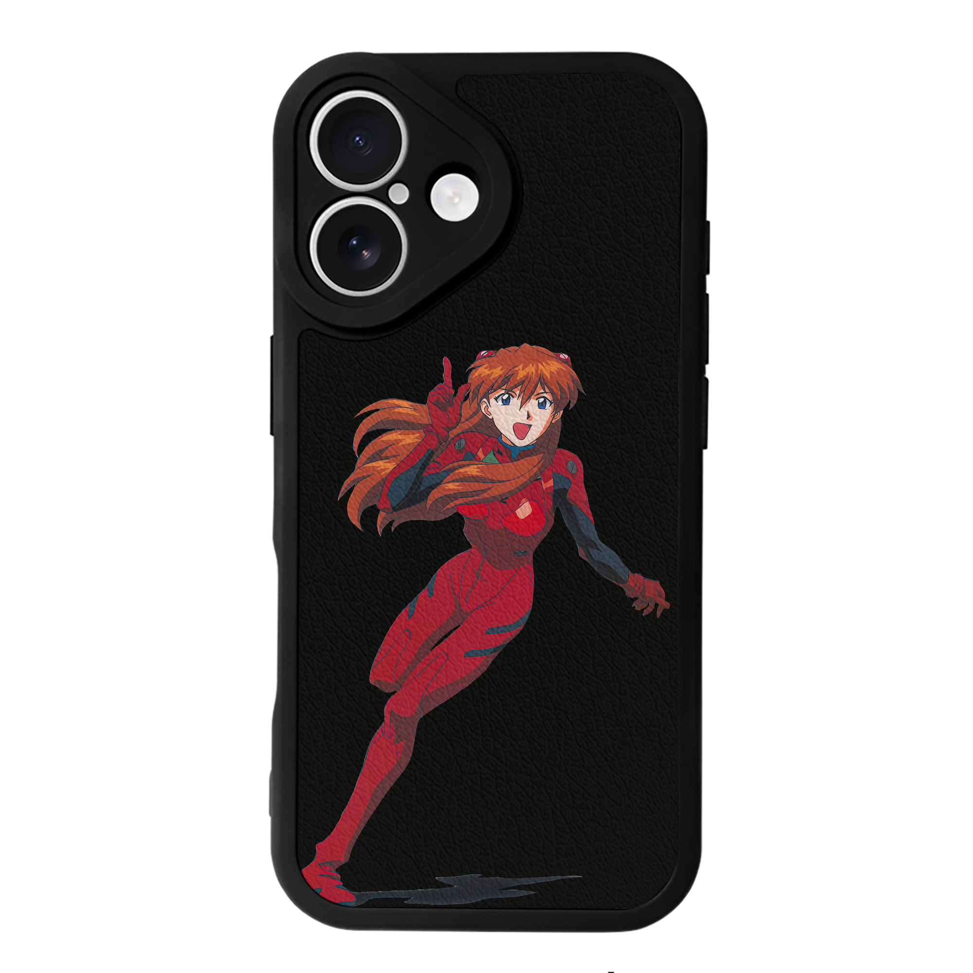 （画像用） EVA 新世紀エヴァンゲリオン 【iPhone 16シリーズ対応】シリコンスマホケース（レザー調） 材質：シリコン